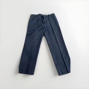 NORDSTROMS MENS BLUE DRESS PANTS WOOL AND MOHAIR 36x28 GREAT CONDITION!